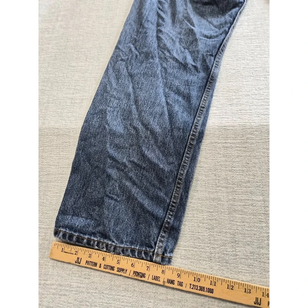 Levi's Jeans Mens 36x26 Blue Denim Preppy 5-Pockets Straight Leg Everyday Wear